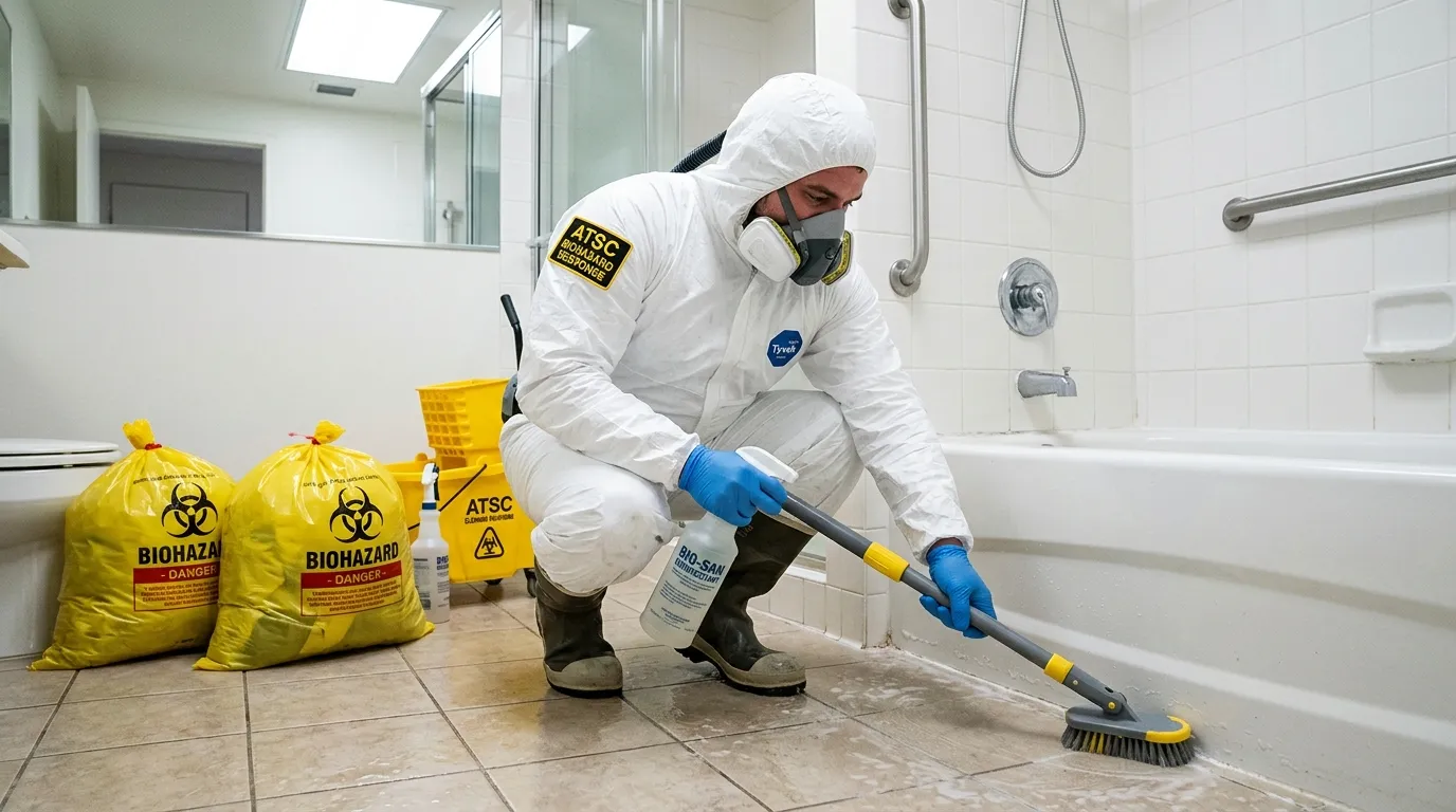 Decontamination equipment deployed for Blood Cleanup in Markham